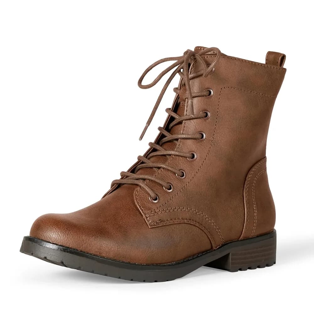 Amazon Essentials womens Lace-Up Combat Boots