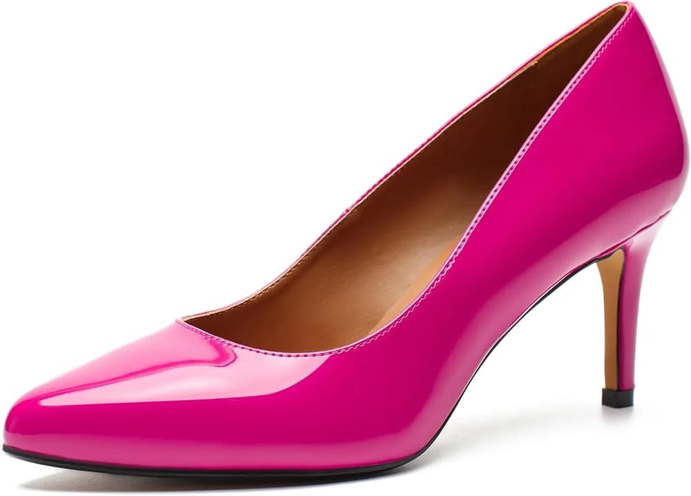Women's Classic Stiletto Pointy Toe High Heel Wedding Dress Pumps