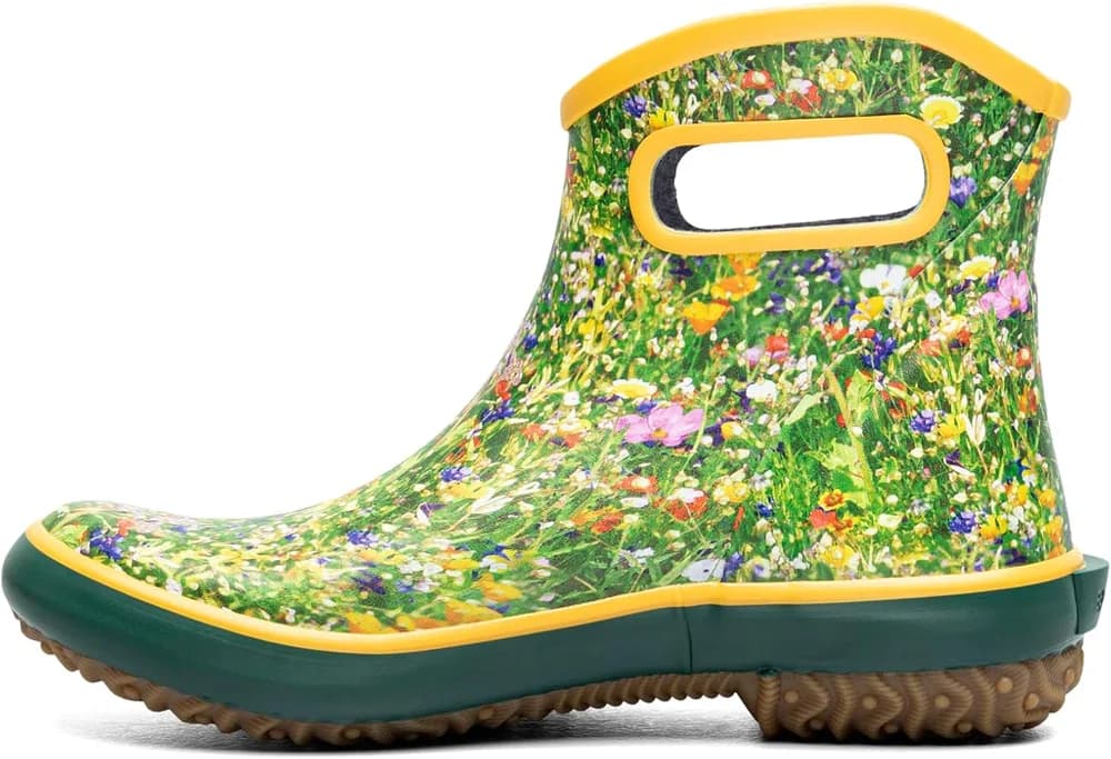 Footwear Patch Ankle Garden Women's Waterproof Rain Boots