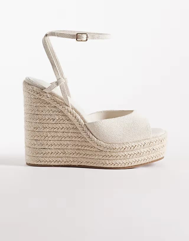 Tamryn espadrille wedges in natural