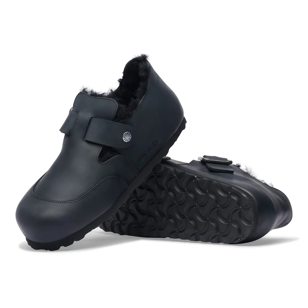 London Shearling South Pole Natural Leather Oiled