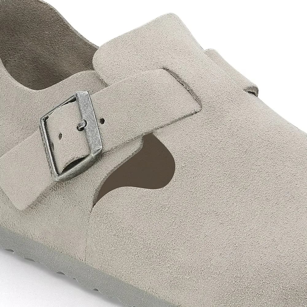London Suede Leather Stone Coin