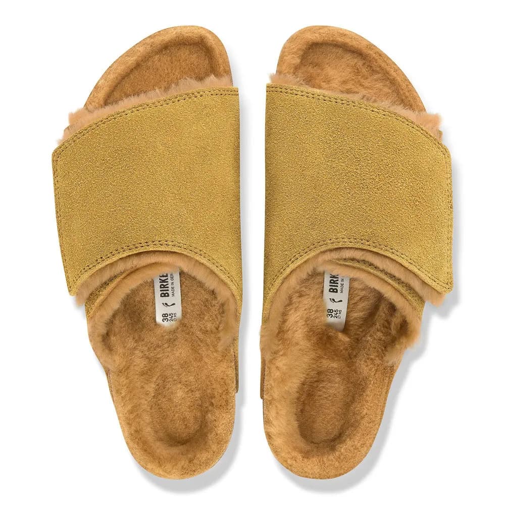 Solana Shearling Suede Leather