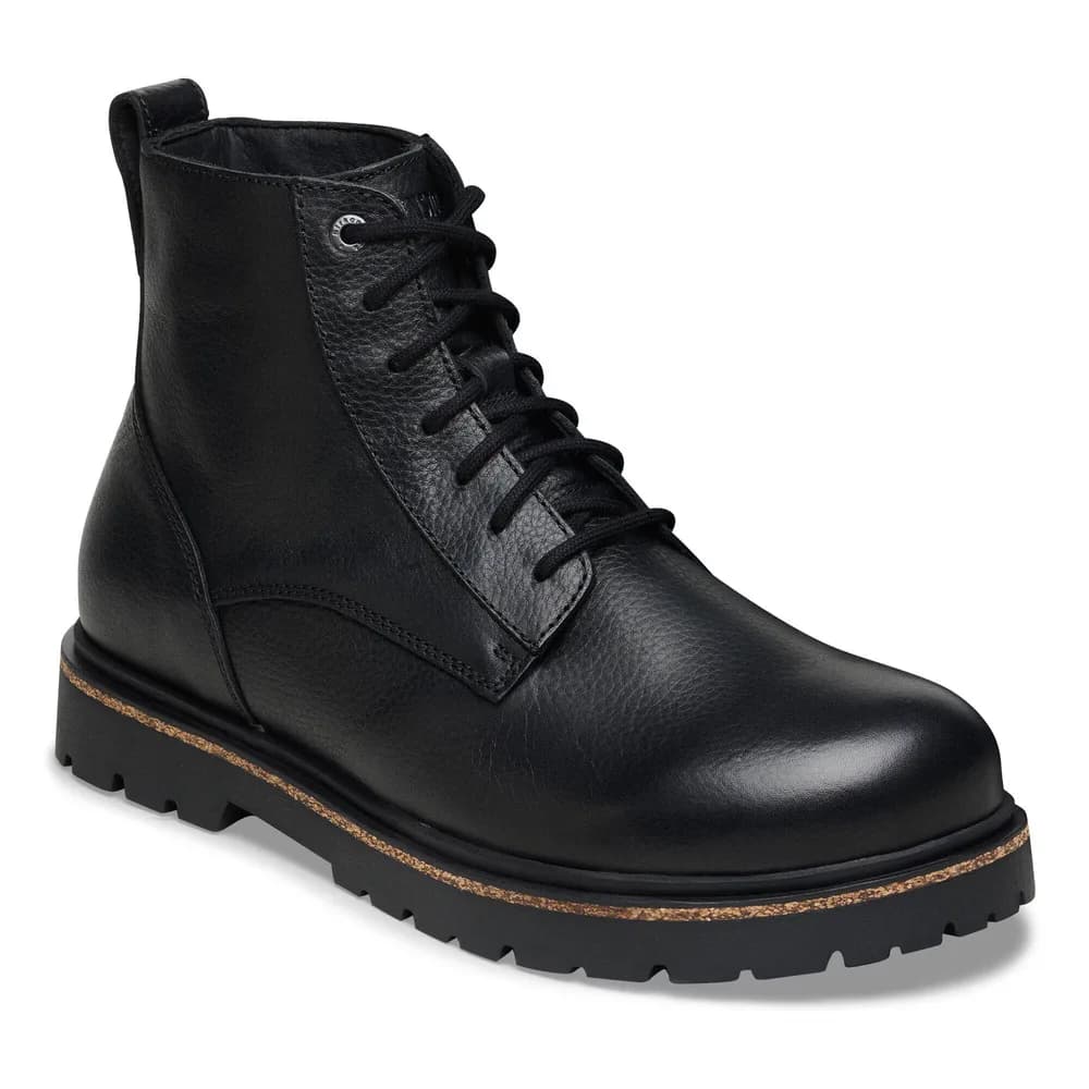 Highwood Lace Mid Women Leather Black