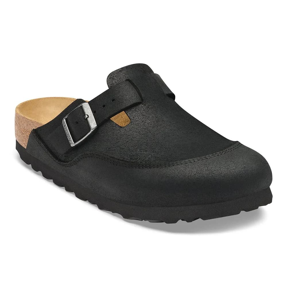 Boston Nova Oiled Leather Black