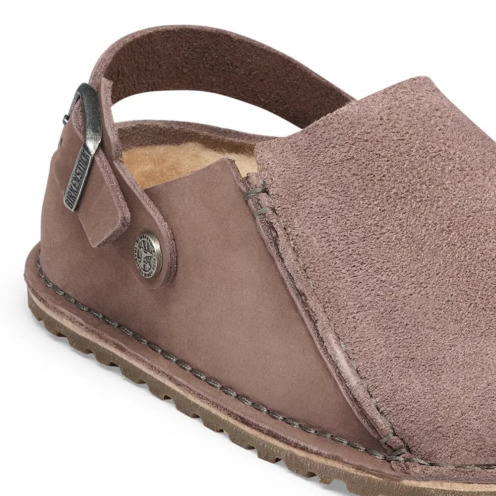 Lutry Premium Split Shearling Nubuck Leather/Suede