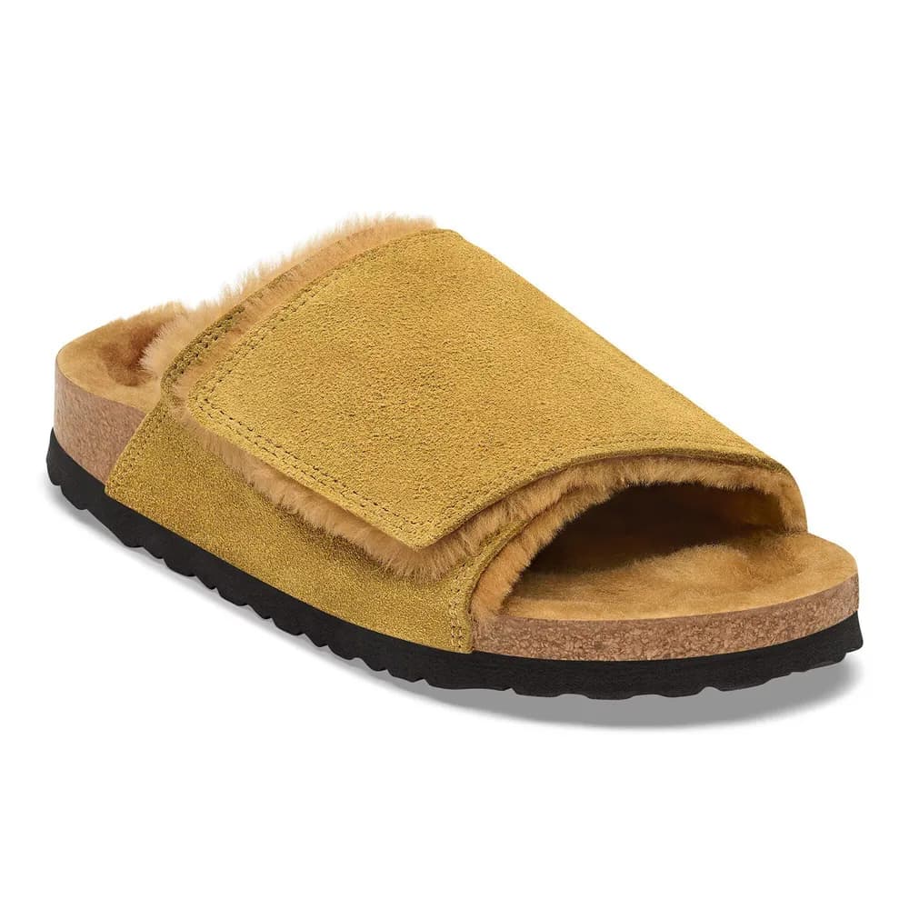 Solana Shearling Suede Leather