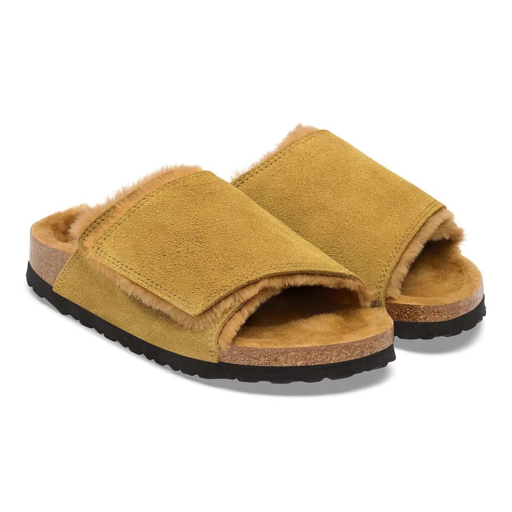 Solana Shearling Suede Leather