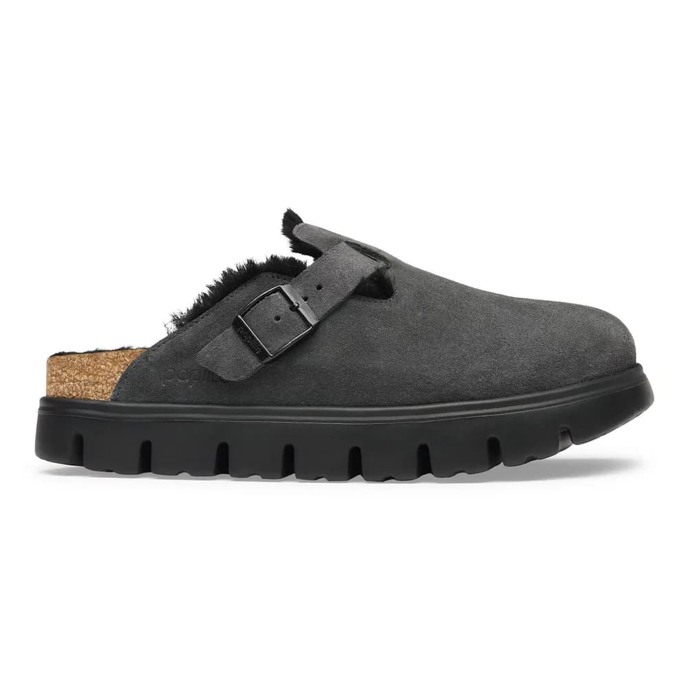 Boston Chunky Shearling Suede Leather