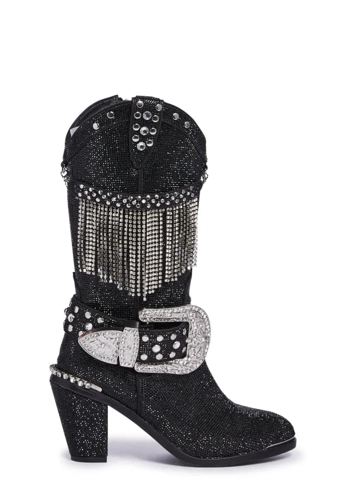 Fringe Sheriff Shine Cowboy Boots