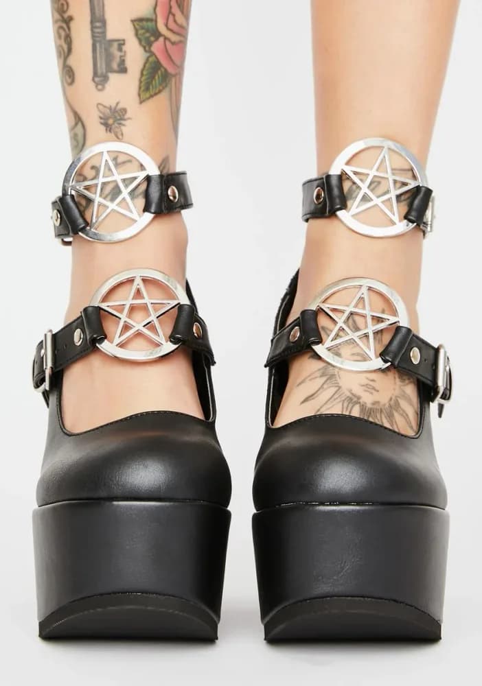Penta Poison Platform Mary Janes