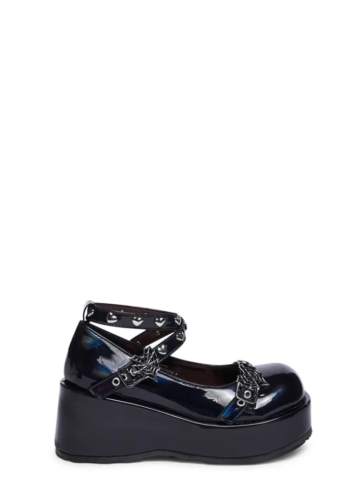 Cubby-25 Platform Mary Janes