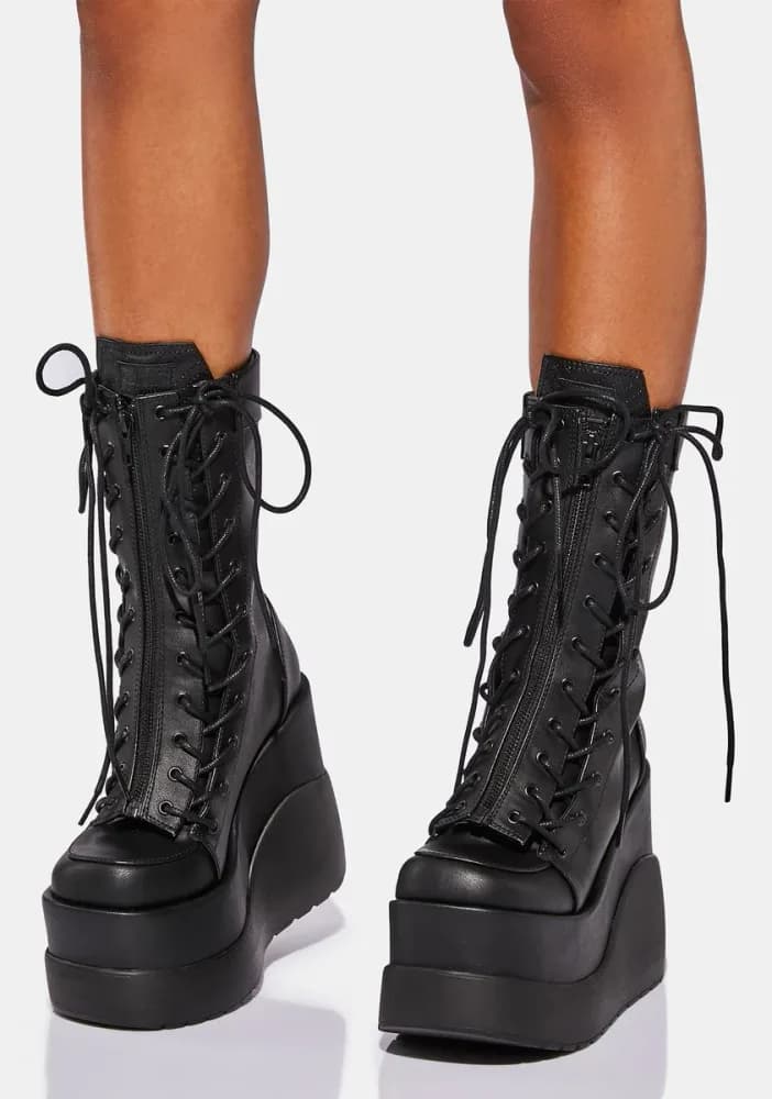 Deep Void Platform Boots