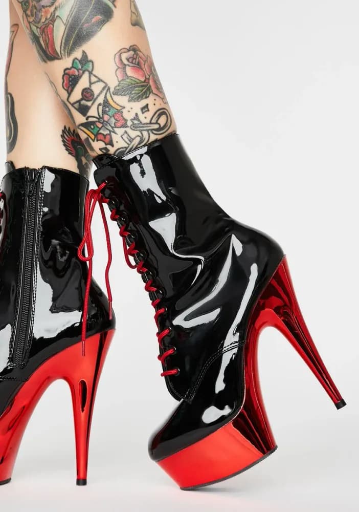 Hot Sinful Addiction Stiletto Boots