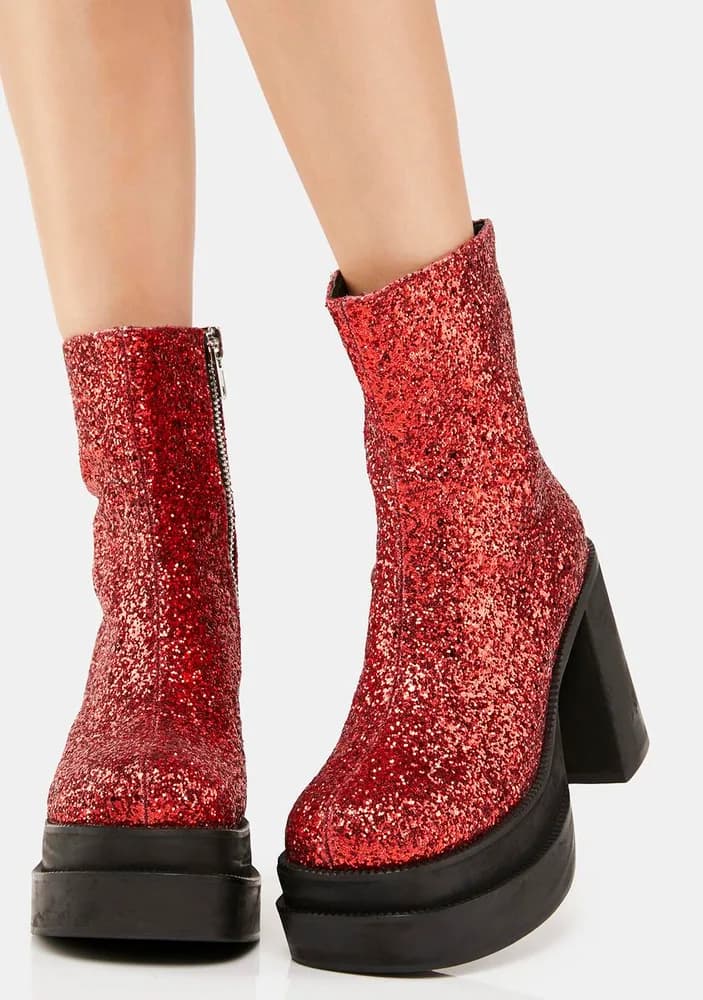 Mystical Sparks Platform Boots
