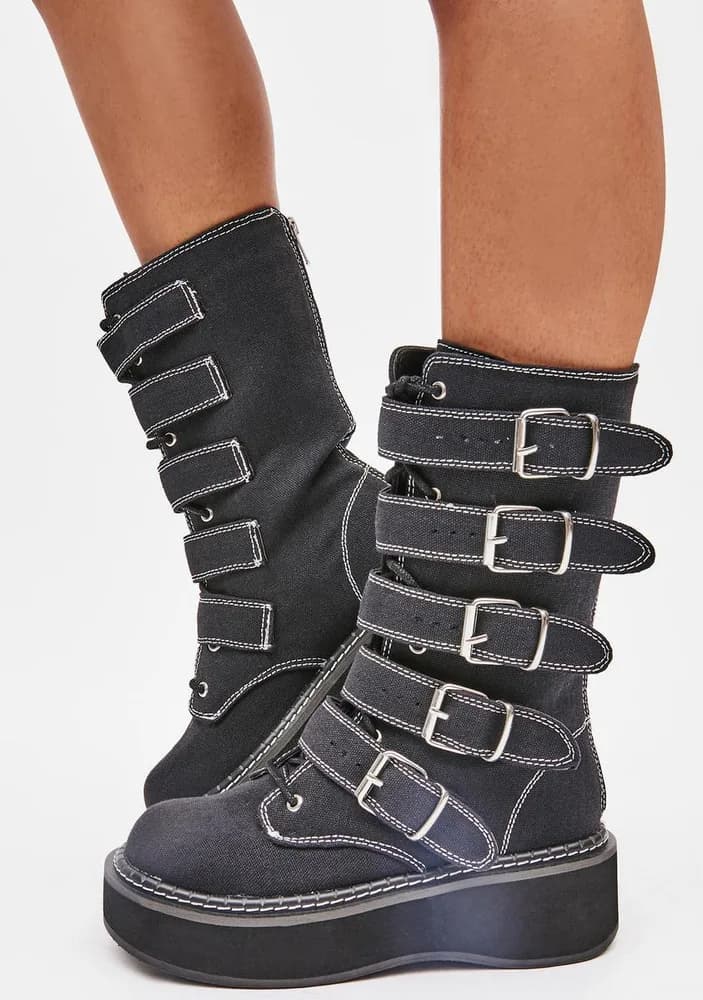 Go Underground Buckle Boots