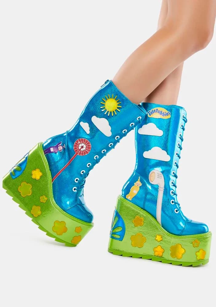 x Teletubbies Dune Lace-Up Boots
