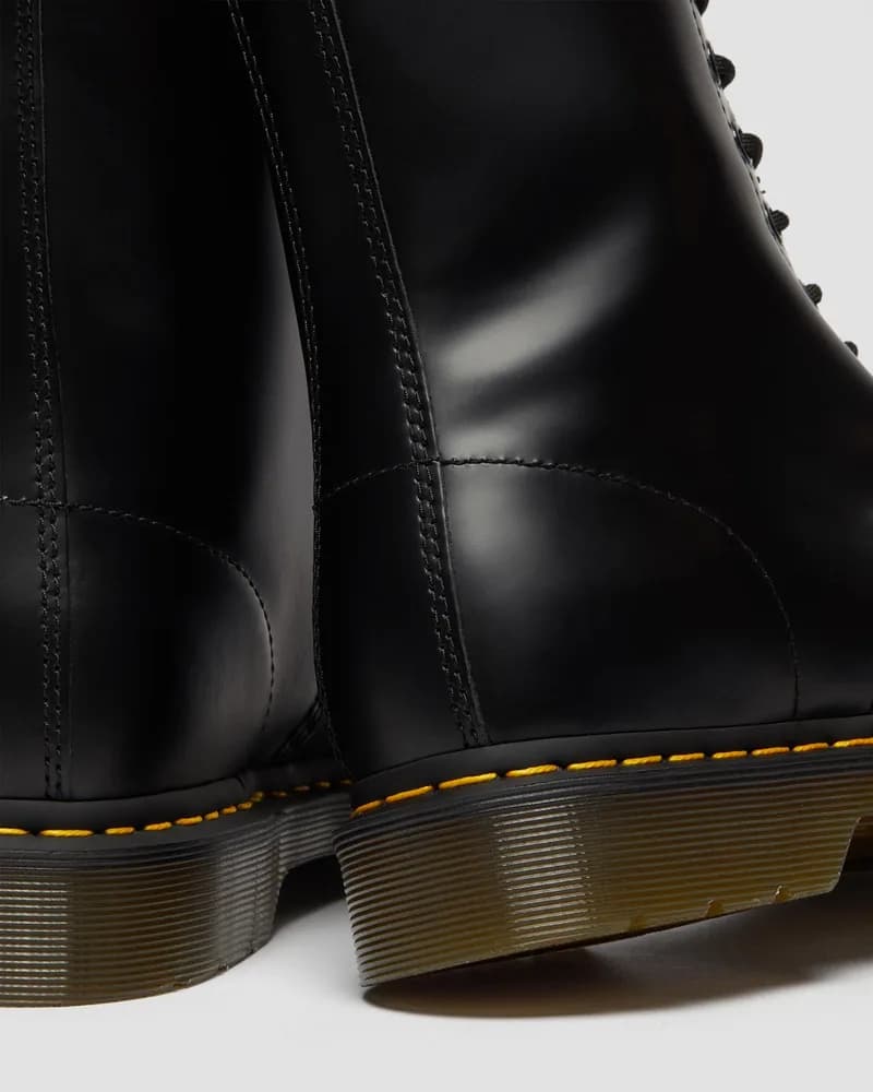 1490 Smooth Leather Mid Calf Boots