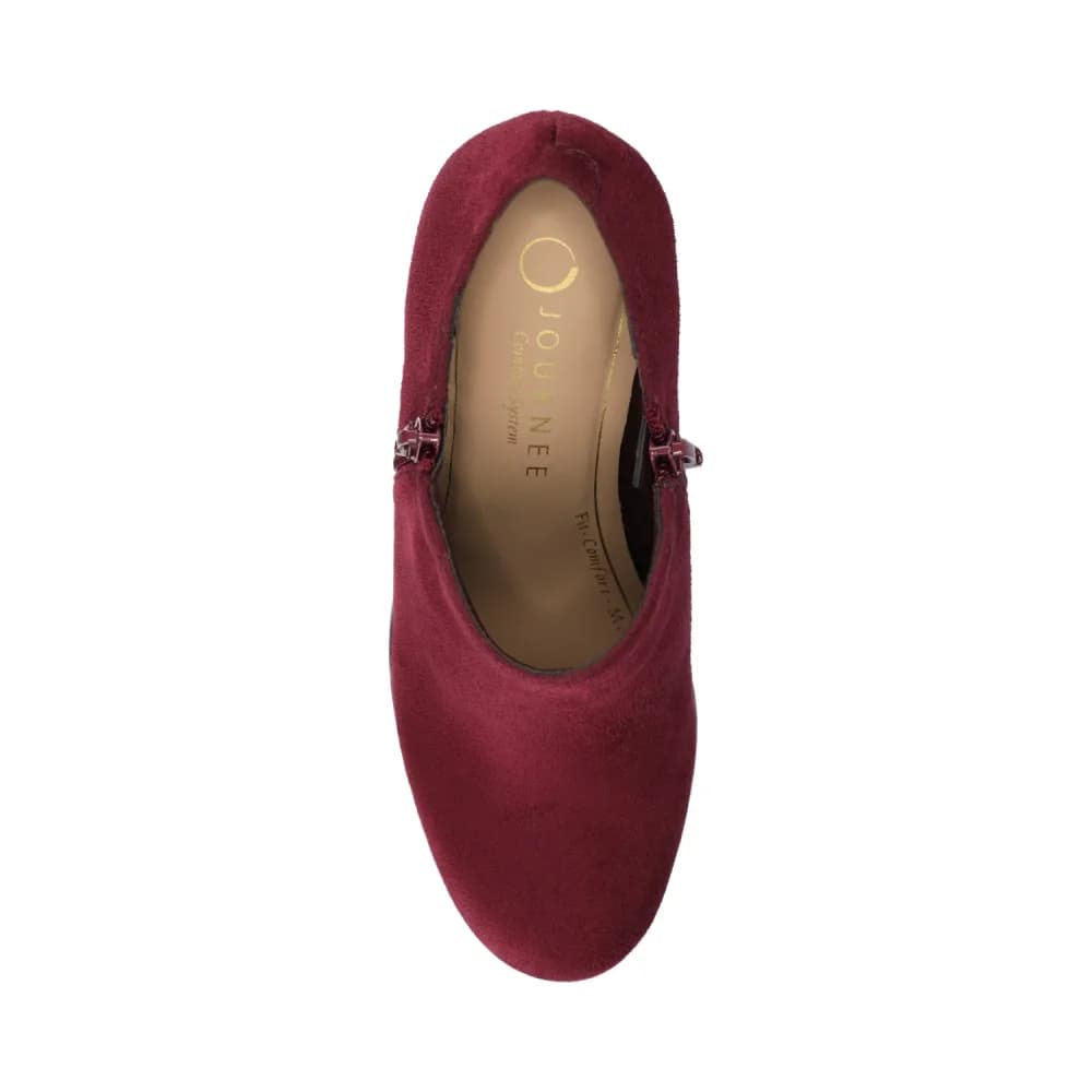 SANZI ZIP-UP BOOTIES IN WIDE