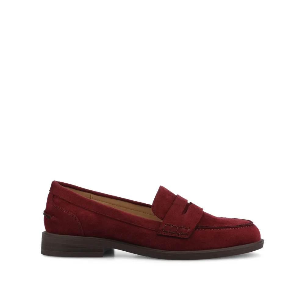 BROOKS IN OXBLOOD SUEDE