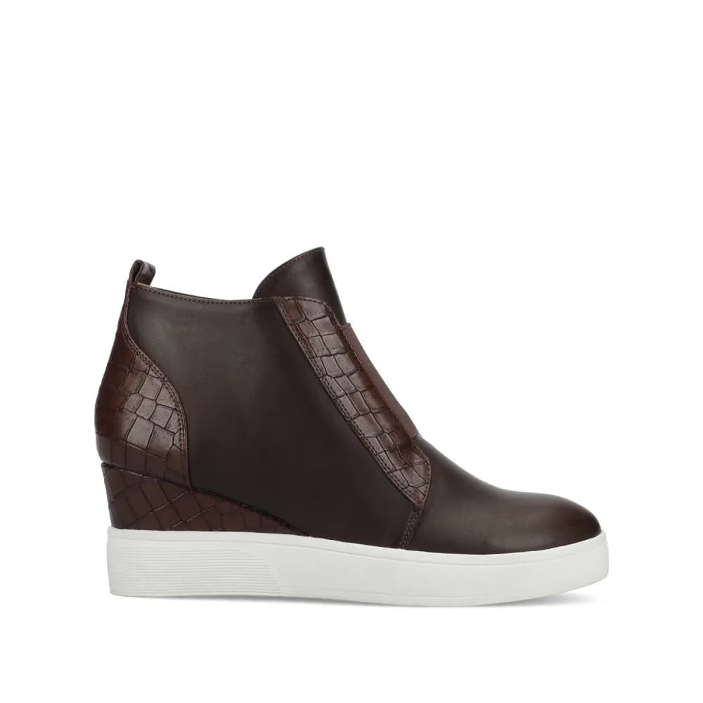 CLARA WEDGE SNEAKERS IN STATEMENT