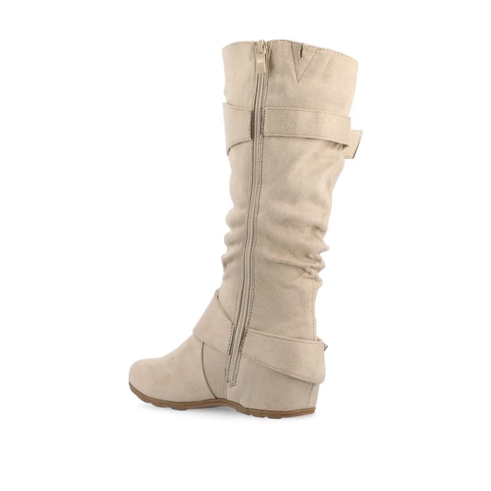 JESTER KNEE HIGH BOOTS IN WIDE CALF