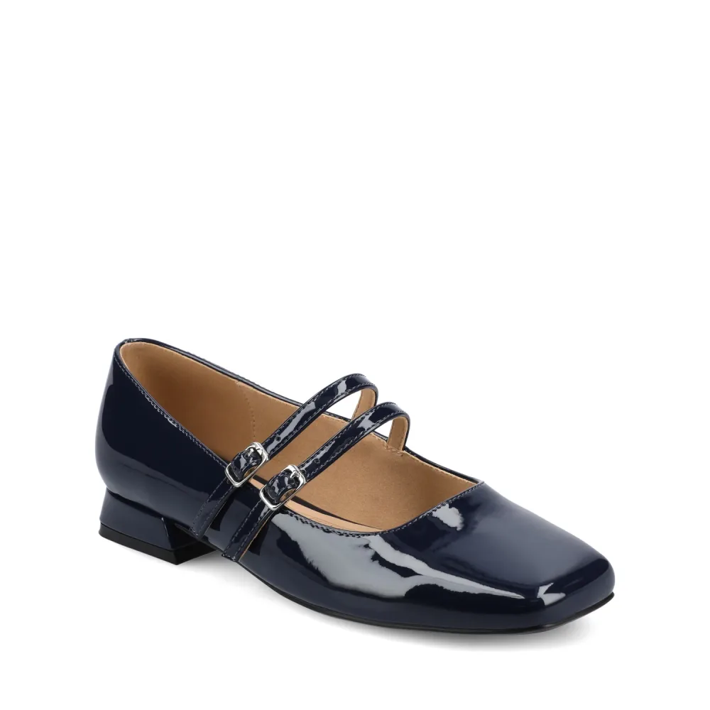 GREDAH MARY JANE DRESS FLATS IN WIDE