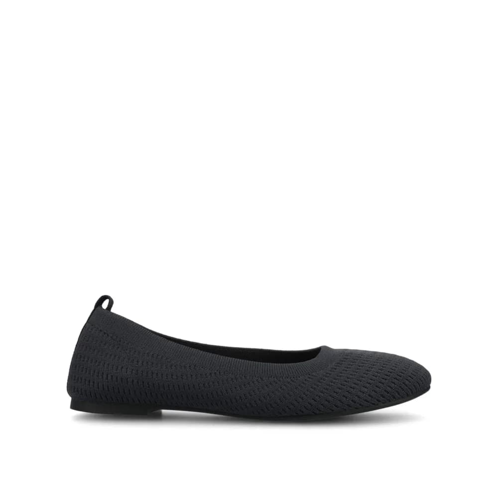 MARYANN KNIT FABRIC BALLET FLATS IN WIDE STATEMENT