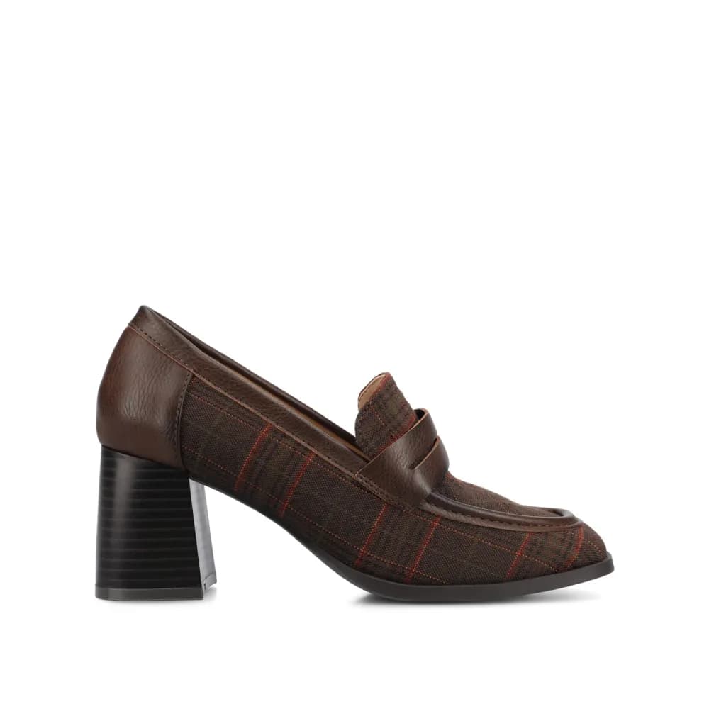MALLEAH BLOCK HEEL LOAFERS