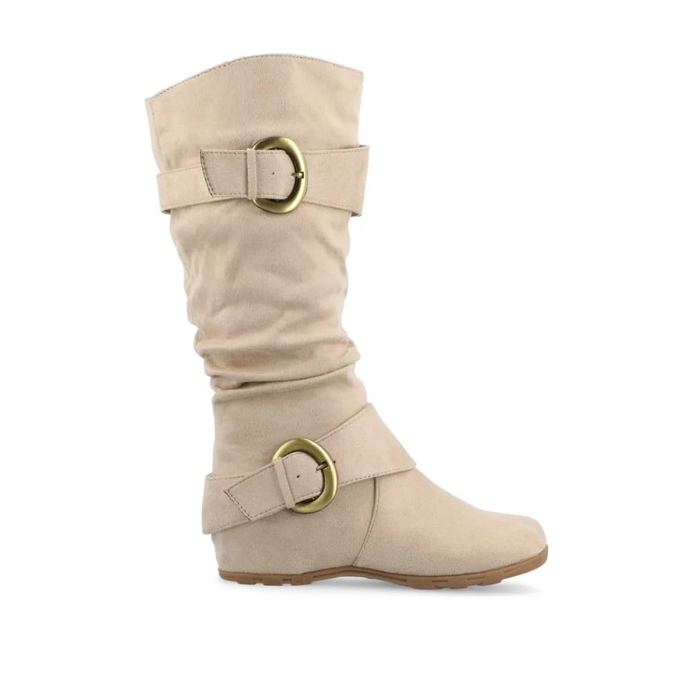 JESTER KNEE HIGH BOOTS IN WIDE CALF