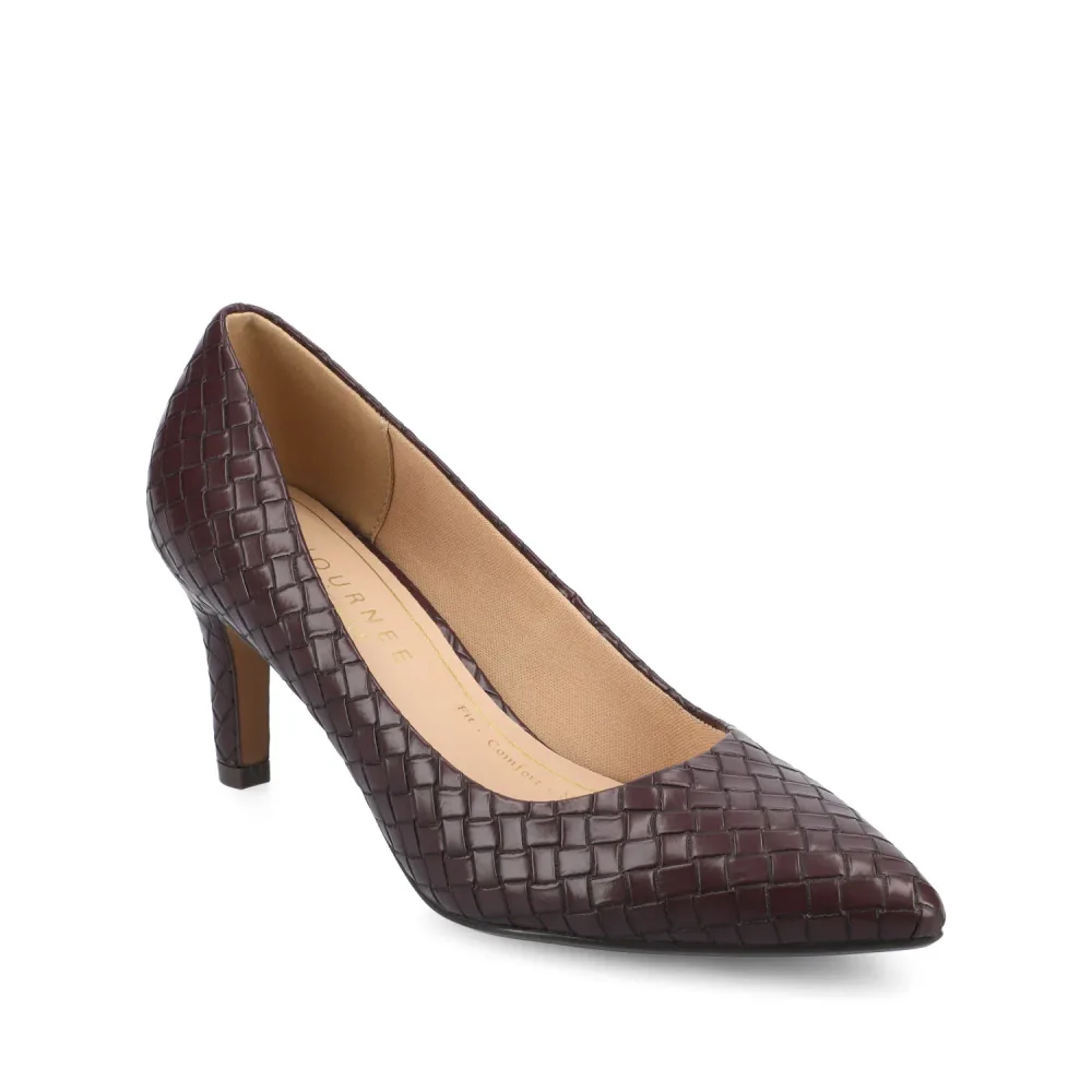 SCYLEE OXBLOOD WOVEN