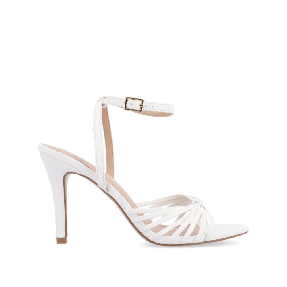 VANITA STILETTO HEELS IN VEGAN LEATHER IN WIDE