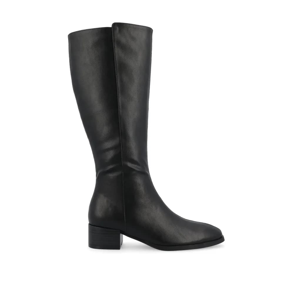 DEVRI KNEE HIGH BOOTS IN EXTRA WIDE CALF