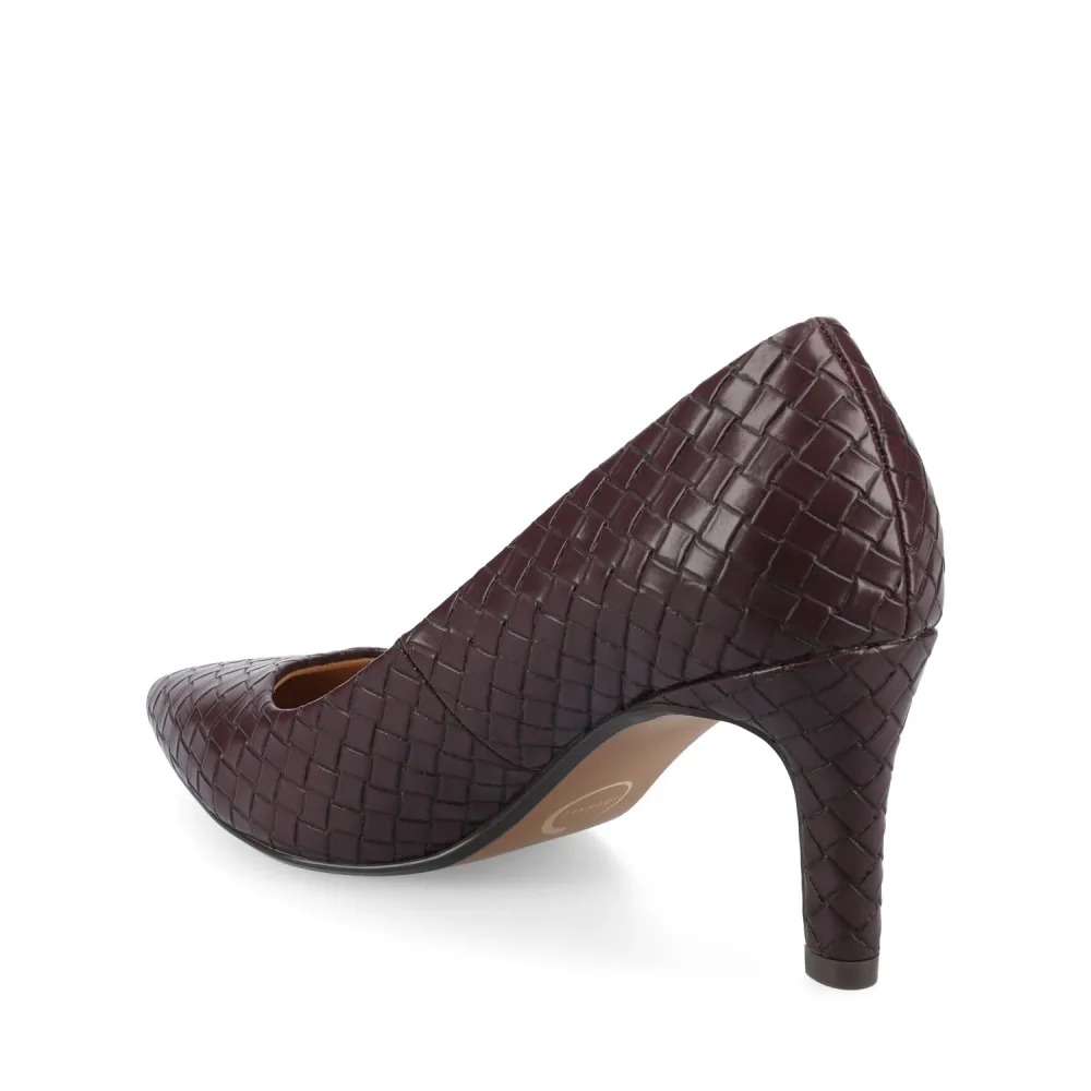SCYLEE OXBLOOD WOVEN