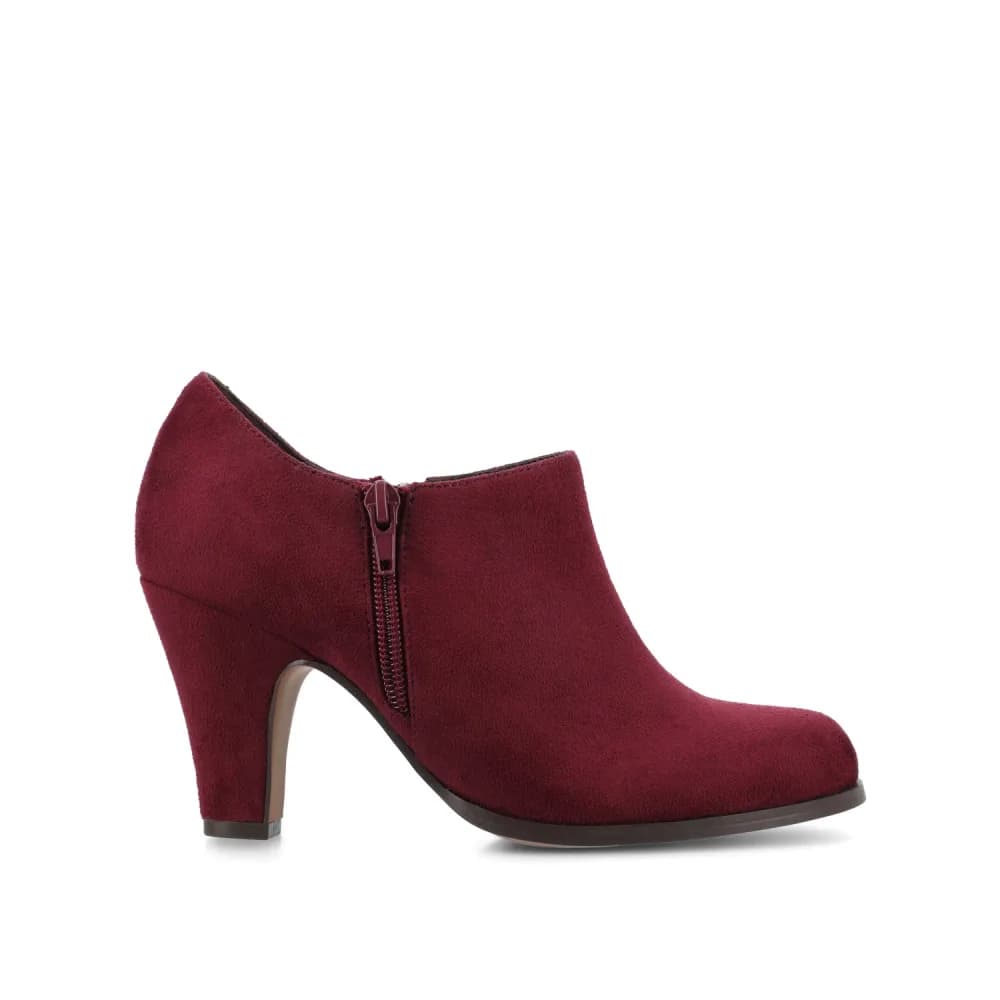 SANZI ZIP-UP BOOTIES IN WIDE