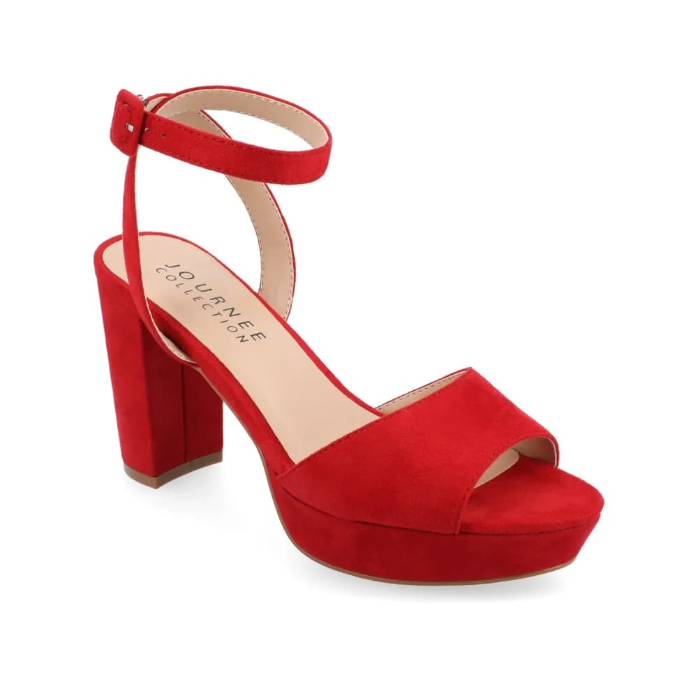 NAIRRI STRAPPY HEELS IN VEGAN LEATHER