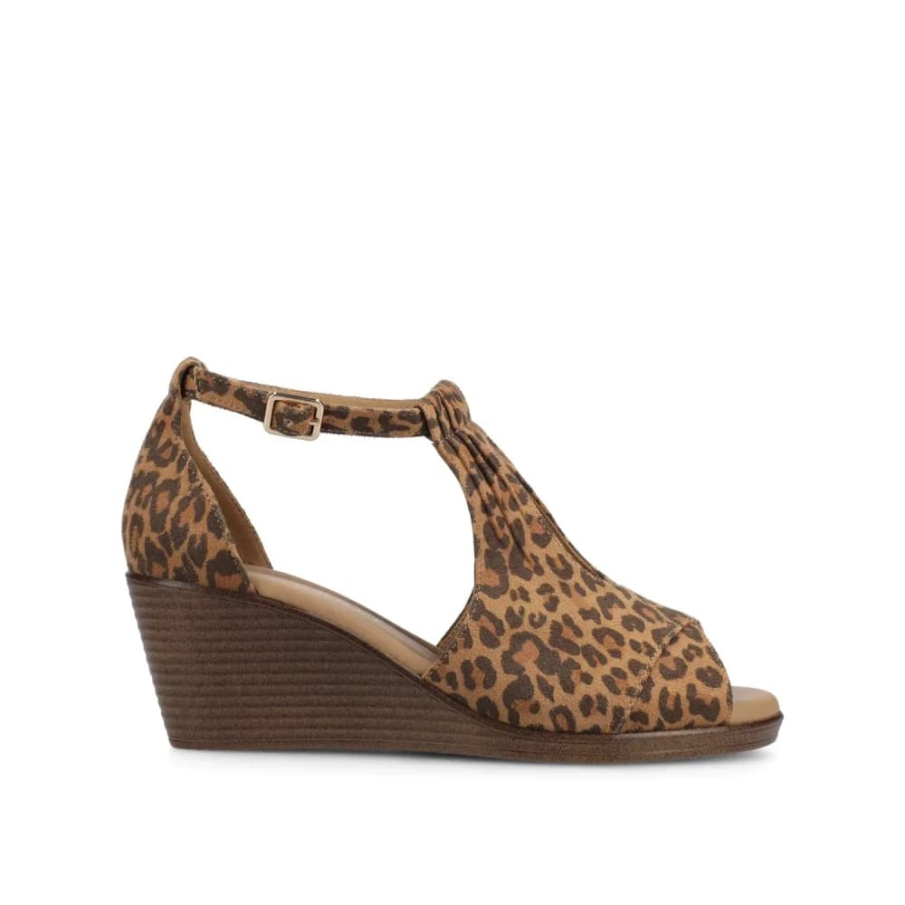 KEDZIE WEDGE HEELED SANDALS IN WIDE