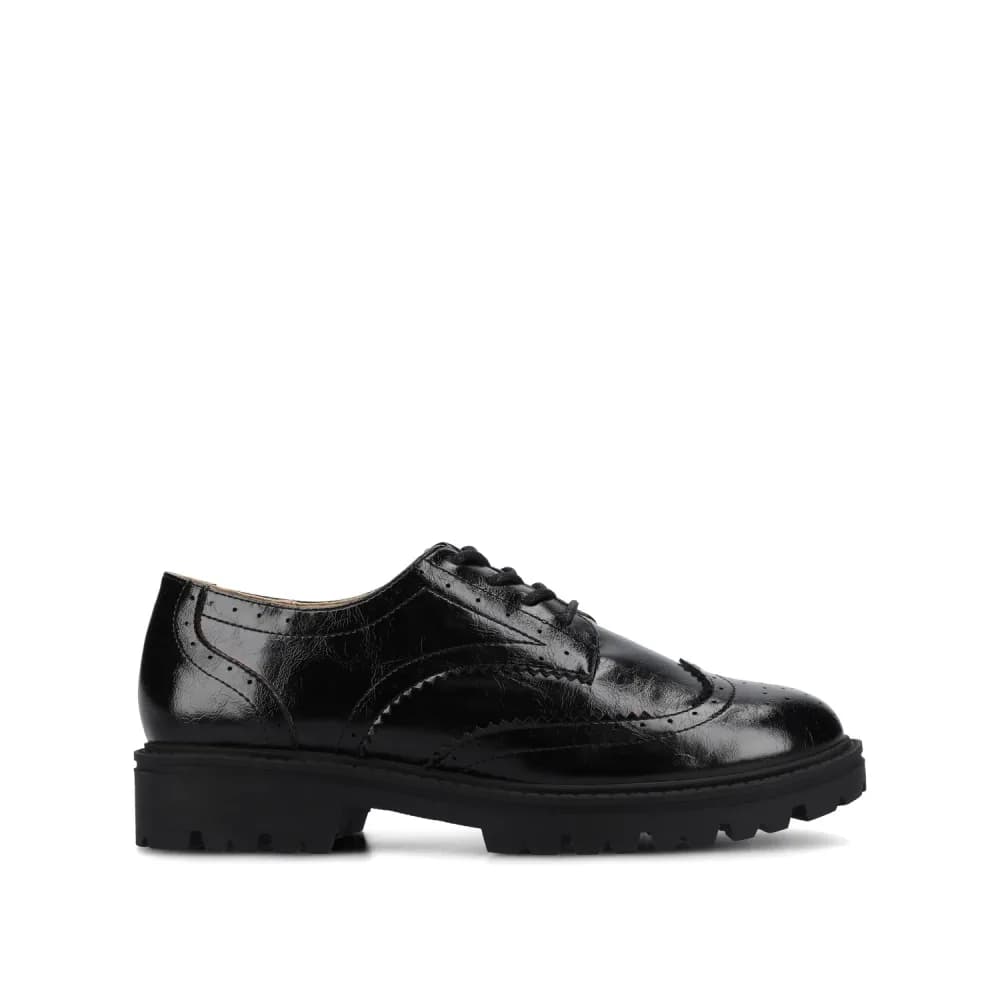 CLAUDIYA OXFORD LOAFER IN VEGAN LEATHER