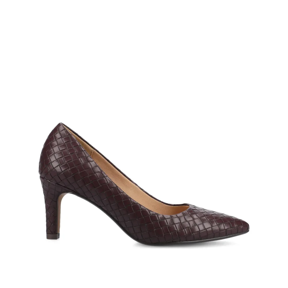 SCYLEE OXBLOOD WOVEN