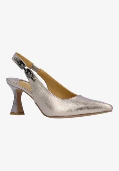KRISSA-TAUPE MET. NAPPA | J Renee