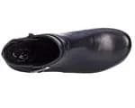 ELLIS-Black Tumbled Leather| Ros Hommerson