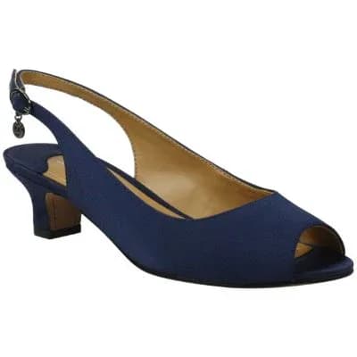 JENVEY-Navy Satin | L'AMOUR DES PIEDS
