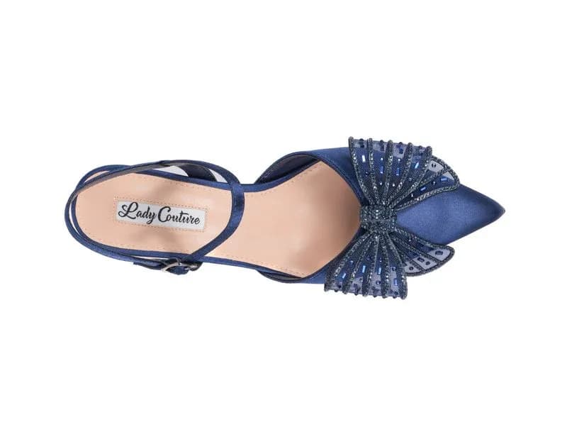 LESLIE-Navy| Lady Couture