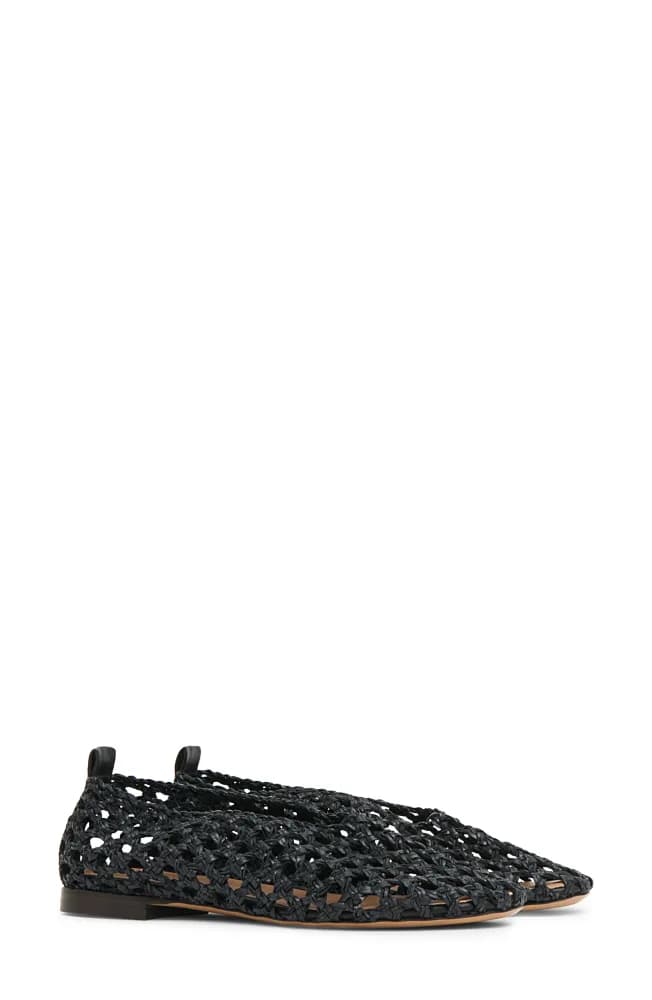 Open Weave Ballet Flat