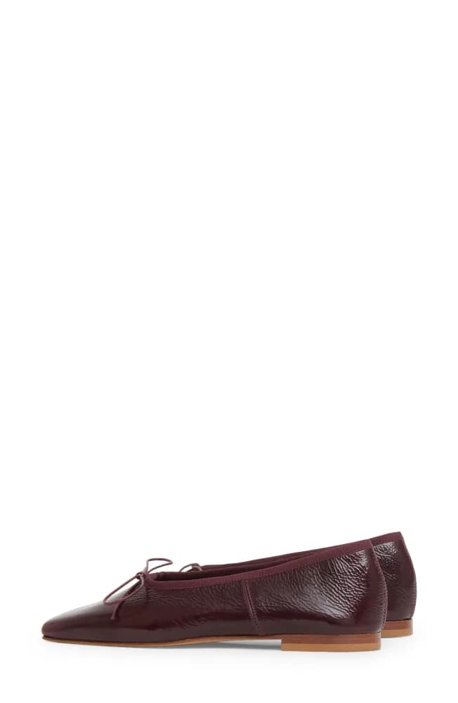 Square Toe Ballerina Flat