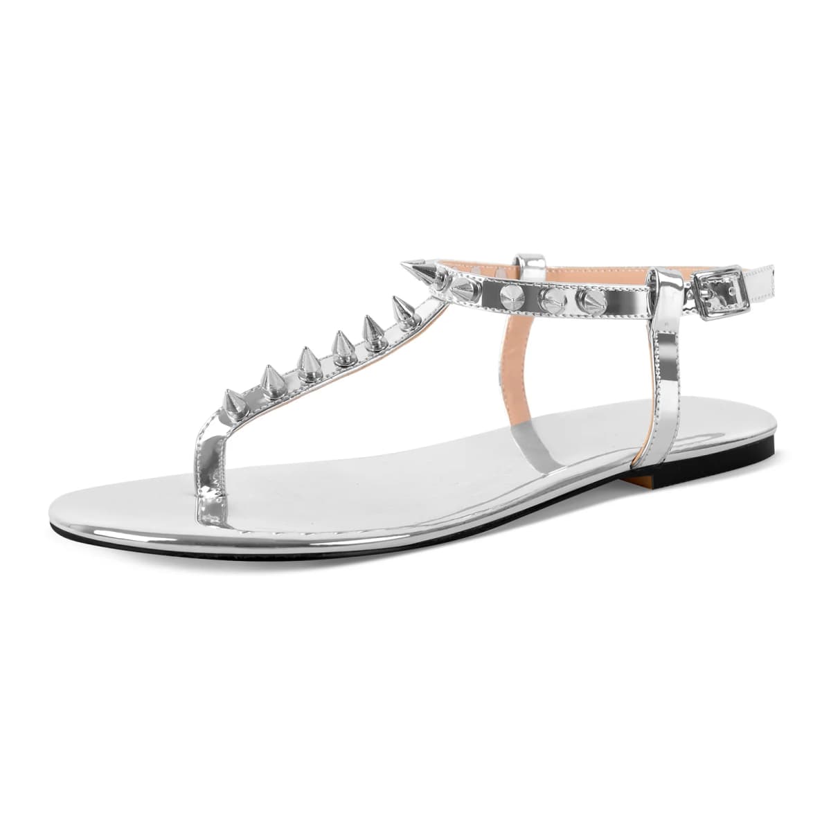 Studded Clip-On Toe Slippers