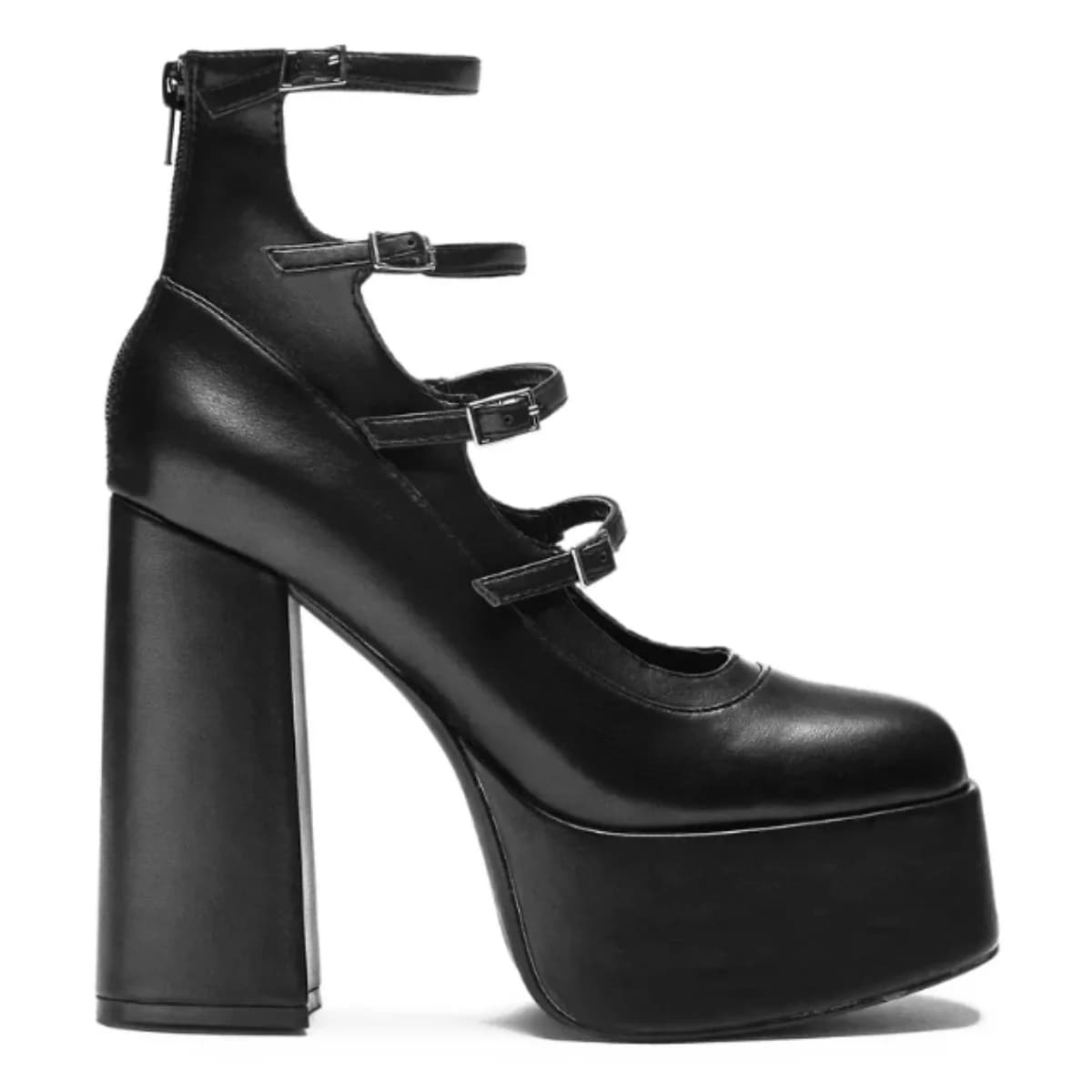 Gurren Strappy Platform Heels