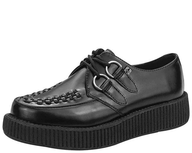 Leather Low Sole Viva Creeper