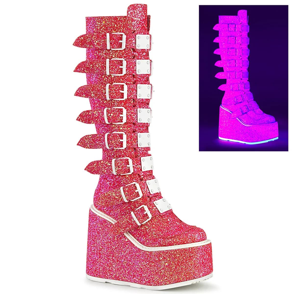 Swing-815UV-Pink Glitter-Size 12-Clearance