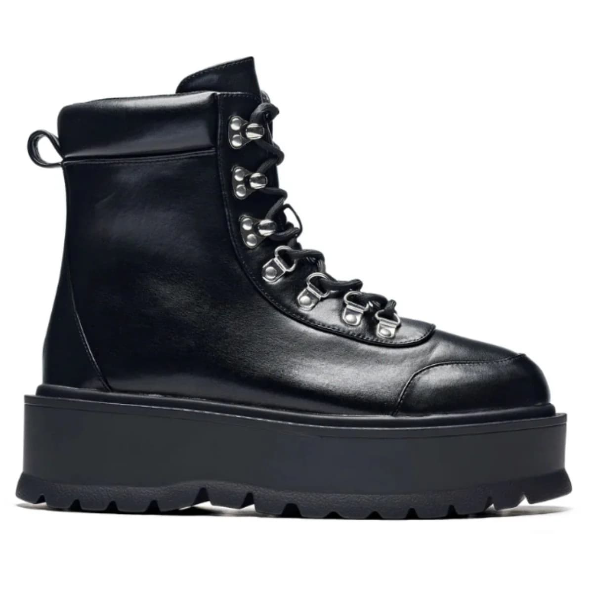 HYDRA All Black Matrix Platform Boots